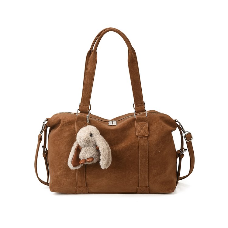 Women's PU Leather Soft Top Handle Shoulder Bag view 1