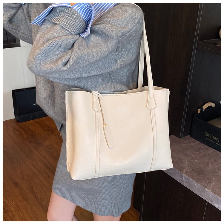 Women's PU Leather Soft Tote Bag detail 25