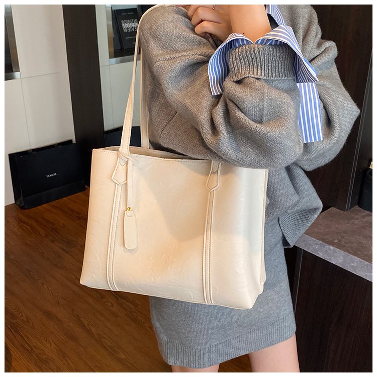 Women's PU Leather Soft Tote Bag detail 34