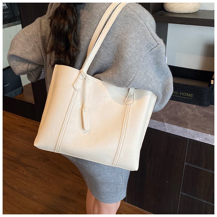 Women's PU Leather Soft Tote Bag detail 35