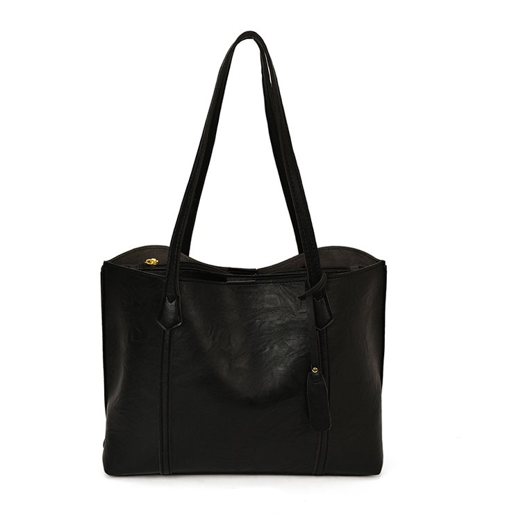 Women's PU Leather Soft Tote Bag view 4