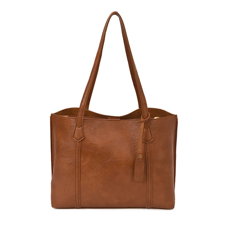 Women's PU Leather Soft Tote Bag view 1
