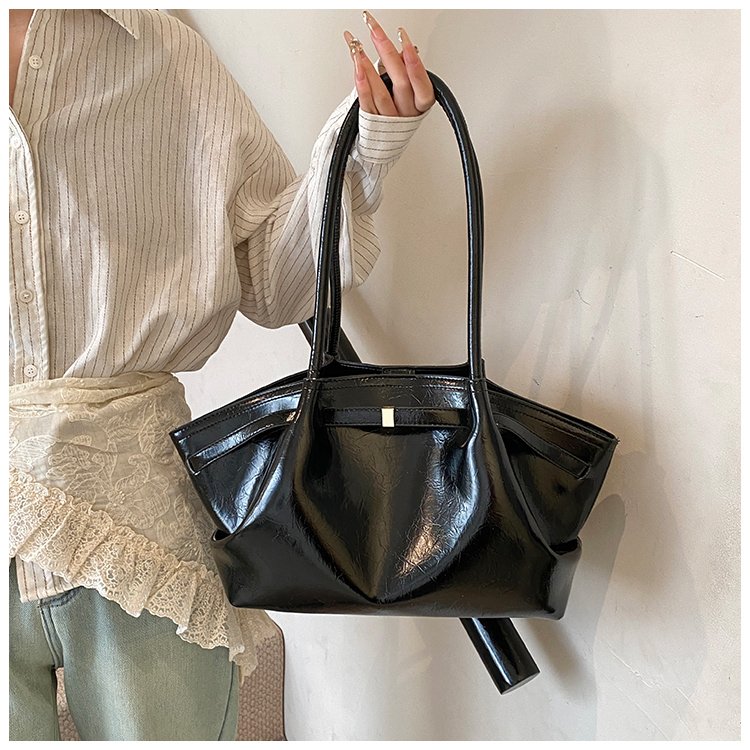 Women's PU Leather Soft Tote Bag detail 16