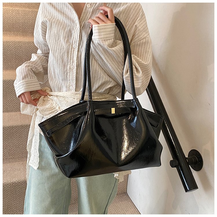 Women's PU Leather Soft Tote Bag detail 17