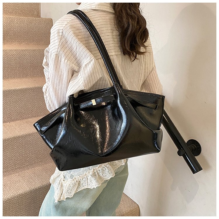 Women's PU Leather Soft Tote Bag detail 26