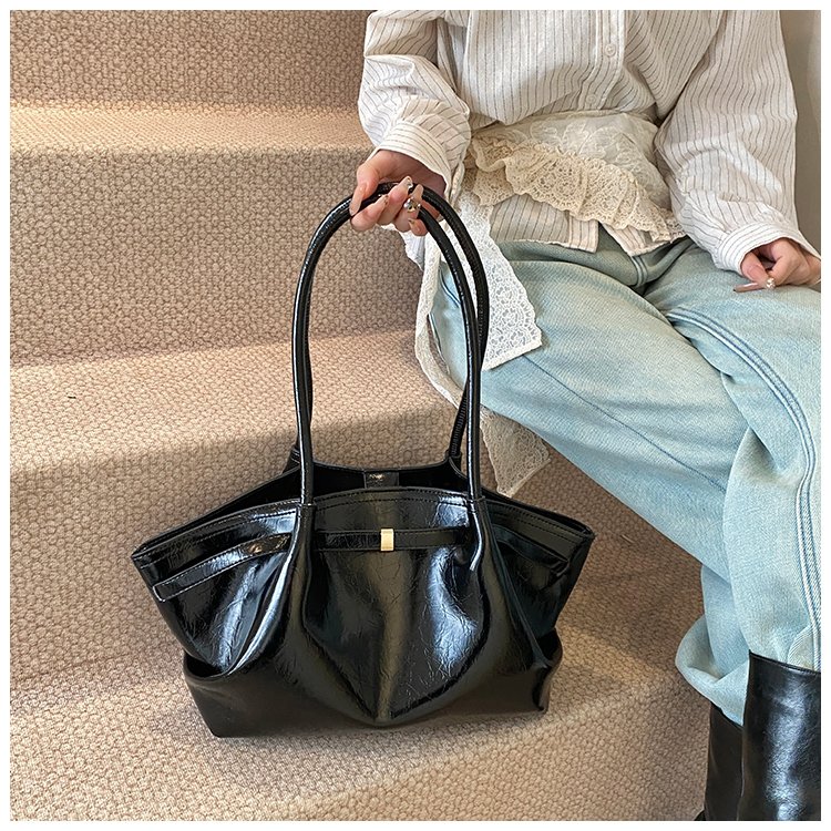 Women's PU Leather Soft Tote Bag detail 27
