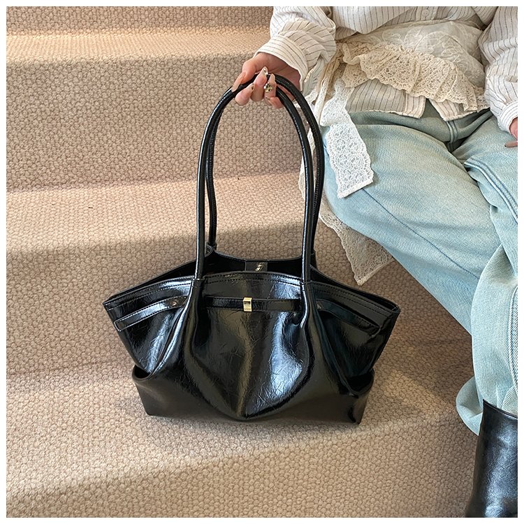 Women's PU Leather Soft Tote Bag detail 28