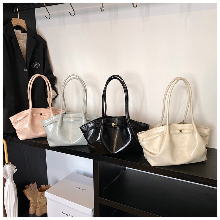 Women's PU Leather Soft Tote Bag detail 2