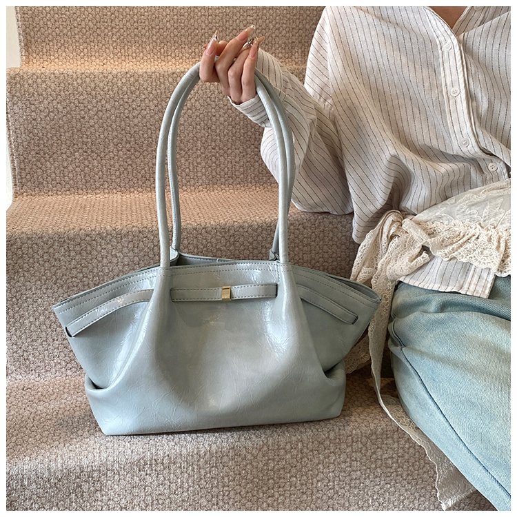 Women's PU Leather Soft Tote Bag detail 29