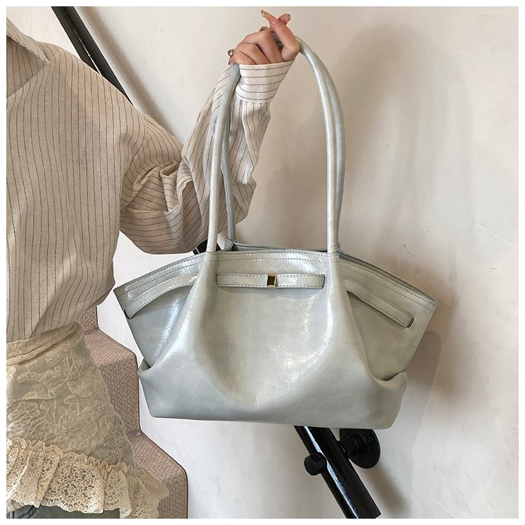Women's PU Leather Soft Tote Bag detail 30