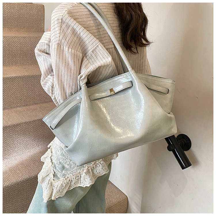 Women's PU Leather Soft Tote Bag detail 33