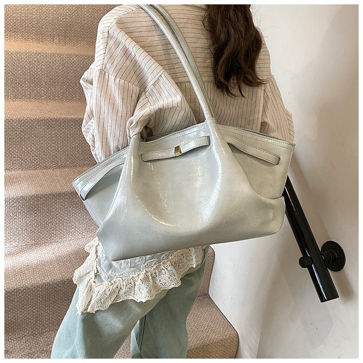 Women's PU Leather Soft Tote Bag detail 34