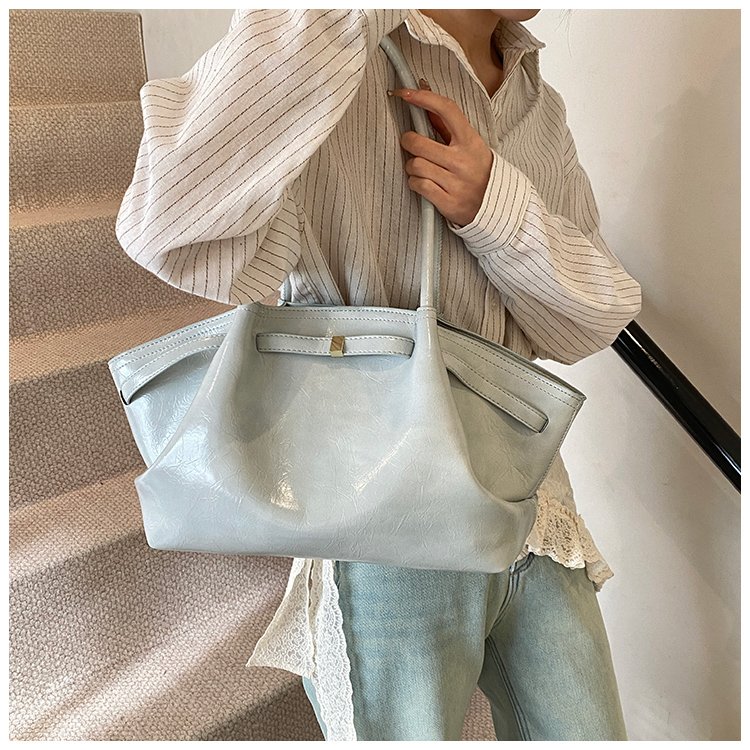 Women's PU Leather Soft Tote Bag detail 36