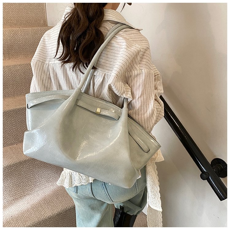Women's PU Leather Soft Tote Bag detail 40