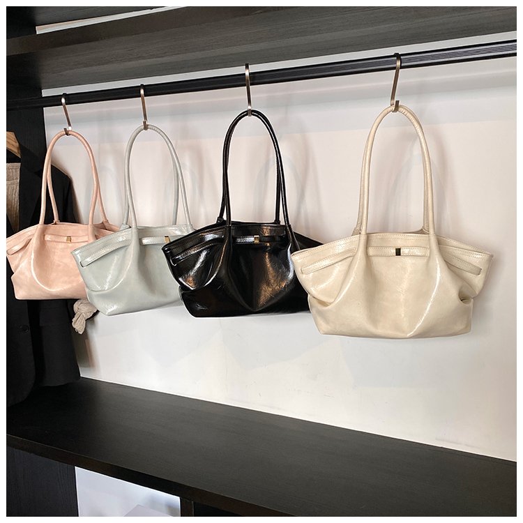 Women's PU Leather Soft Tote Bag detail 4