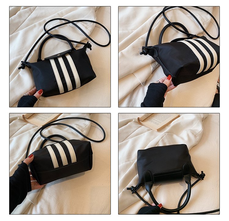 Women's Cloth Striped Tote Bag detail 3