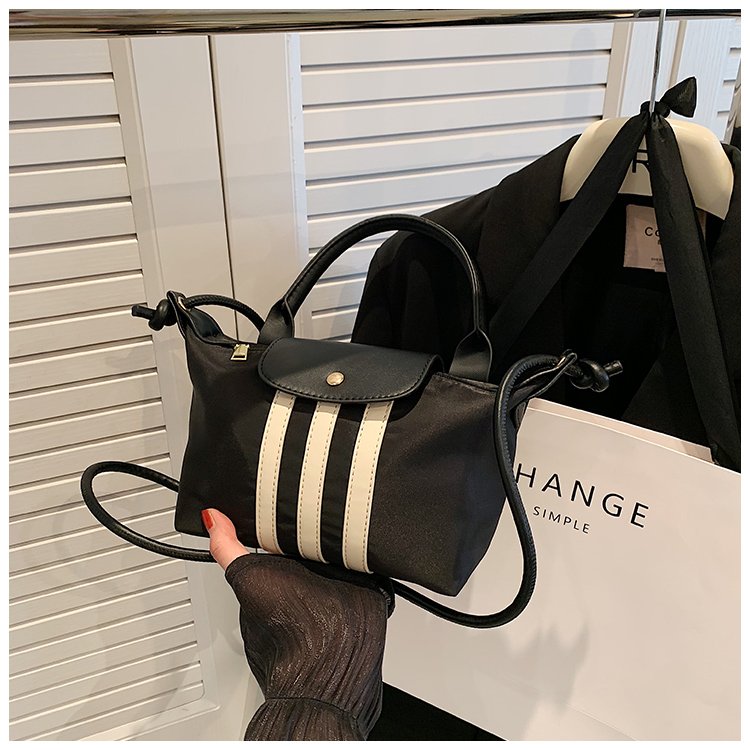 Women's Cloth Striped Tote Bag detail 40