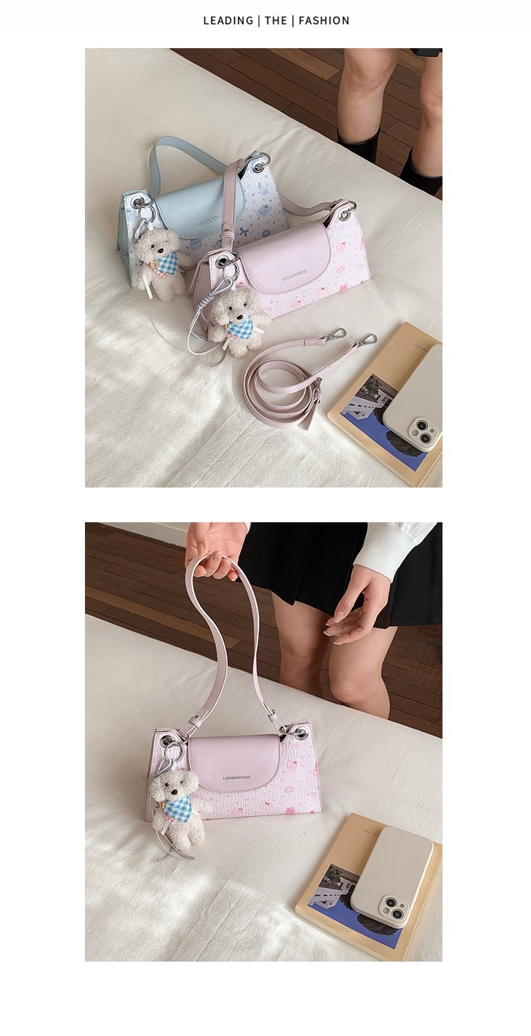 Women's PU Leather Structured Flap Handbag detail 13