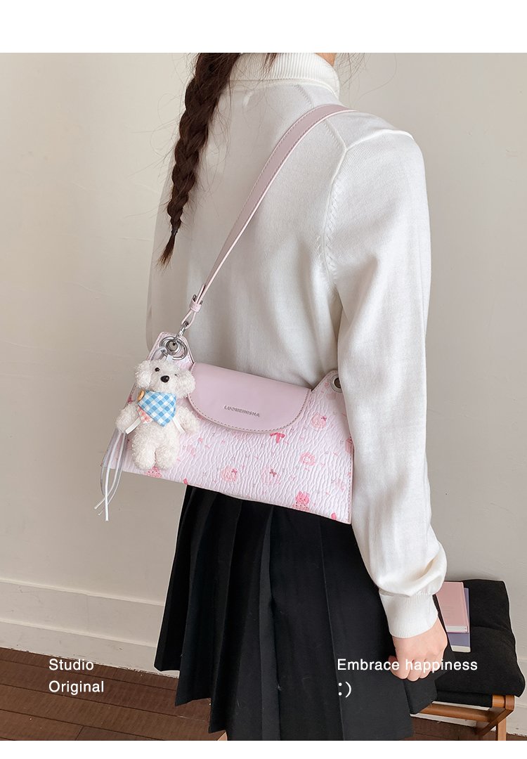 Women's PU Leather Structured Flap Handbag detail 19