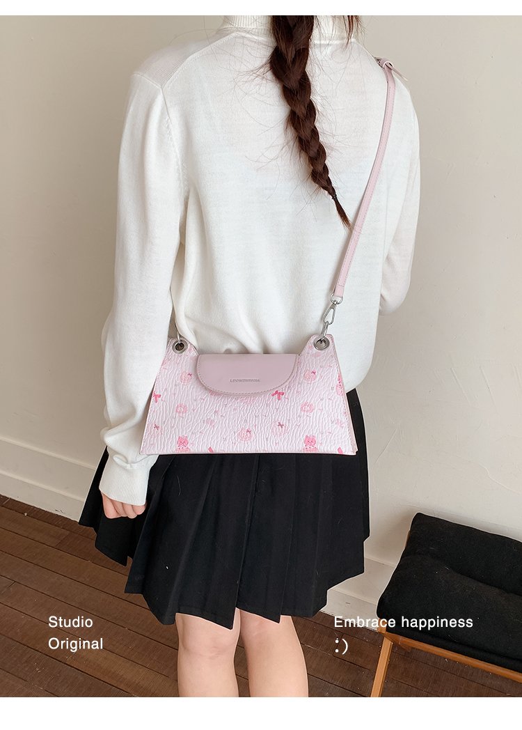 Women's PU Leather Structured Flap Handbag detail 23