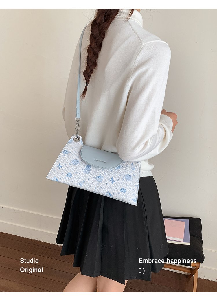 Women's PU Leather Structured Flap Handbag detail 31