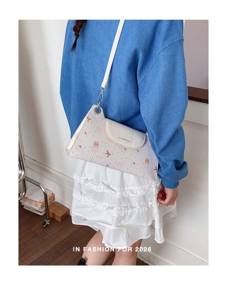 Women's PU Leather Structured Flap Handbag detail 37
