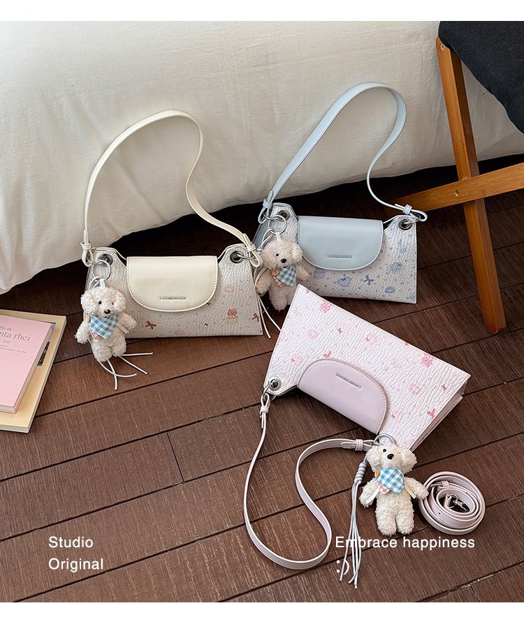 Women's PU Leather Structured Flap Handbag detail 5