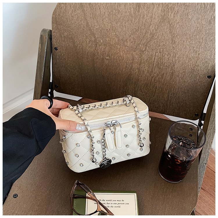 Women's PU Leather Studded Flap Handbag view 4