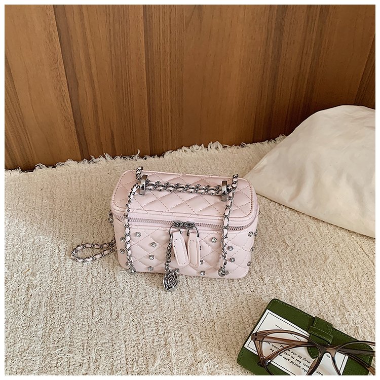 Women's PU Leather Studded Flap Handbag view 1