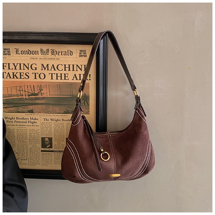 Women's PU Leather Studded Slouch Shoulder Bag detail 25