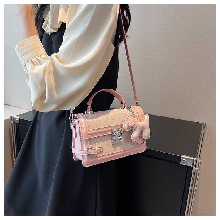 Women's PU Leather Textured Mini Satchel Crossbody Bag detail 29