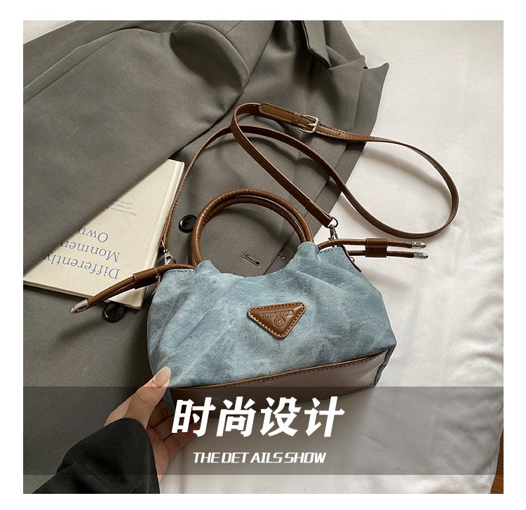 Women's PU Leather Top Handle Chain Crossbody Bag detail 11
