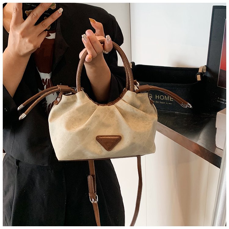 Women's PU Leather Top Handle Chain Crossbody Bag detail 18