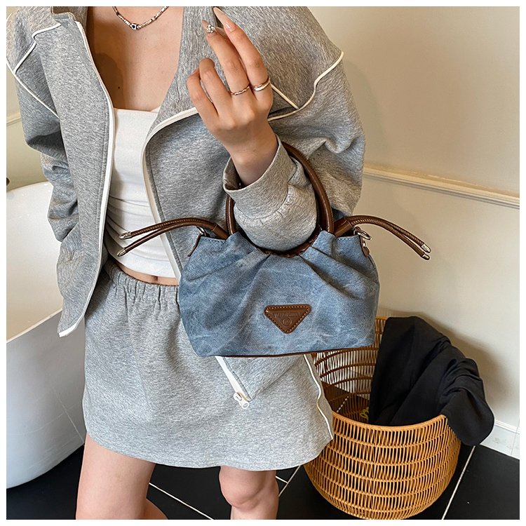 Women's PU Leather Top Handle Chain Crossbody Bag detail 29