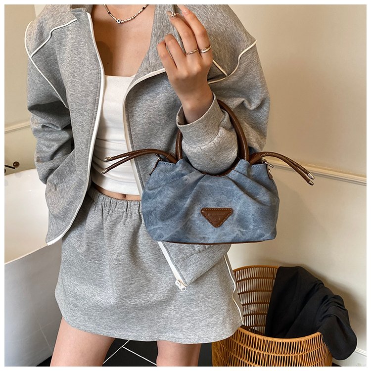 Women's PU Leather Top Handle Chain Crossbody Bag detail 30