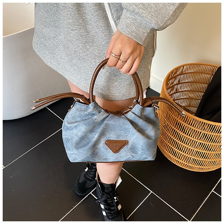 Women's PU Leather Top Handle Chain Crossbody Bag detail 31