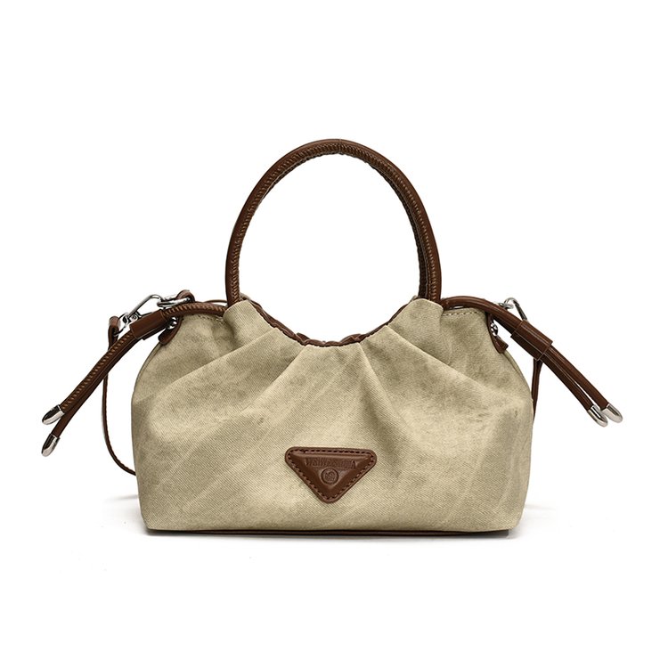Women's PU Leather Top Handle Chain Crossbody Bag view 4