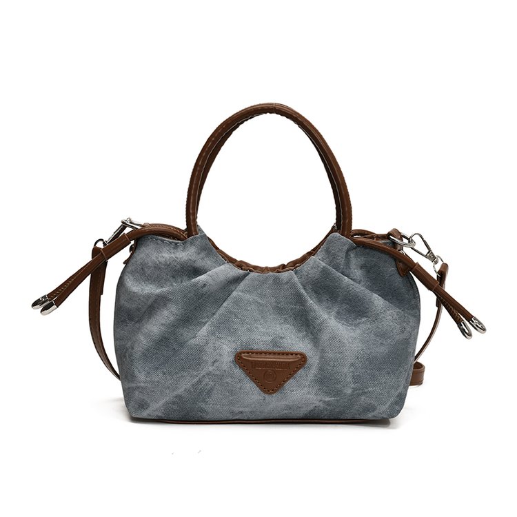 Women's PU Leather Top Handle Chain Crossbody Bag view 5