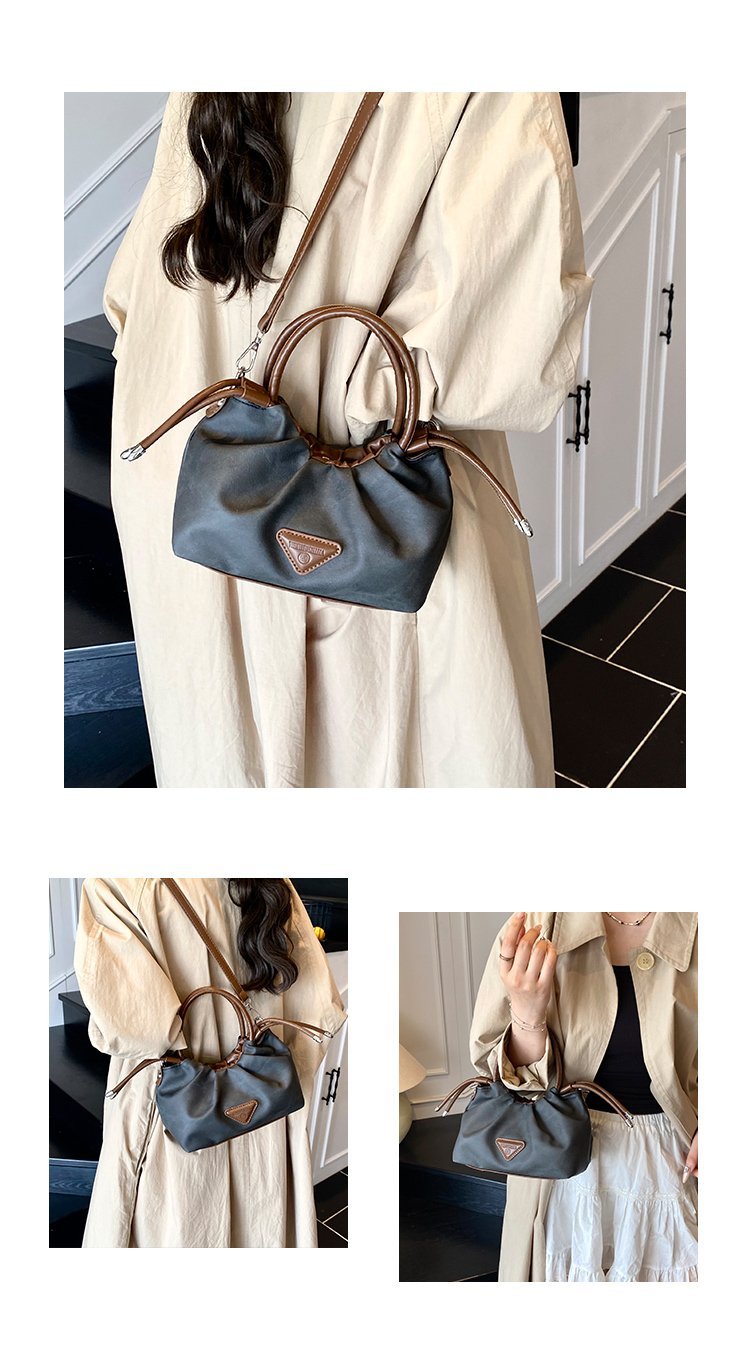Women's PU Leather Top Handle Chain Crossbody Bag detail 7