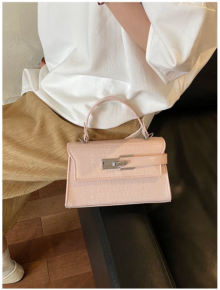Women's PU Leather Turn Lock Top Handle Crossbody Bag detail 23