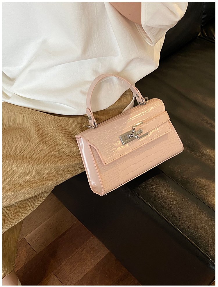 Women's PU Leather Turn Lock Top Handle Crossbody Bag detail 25