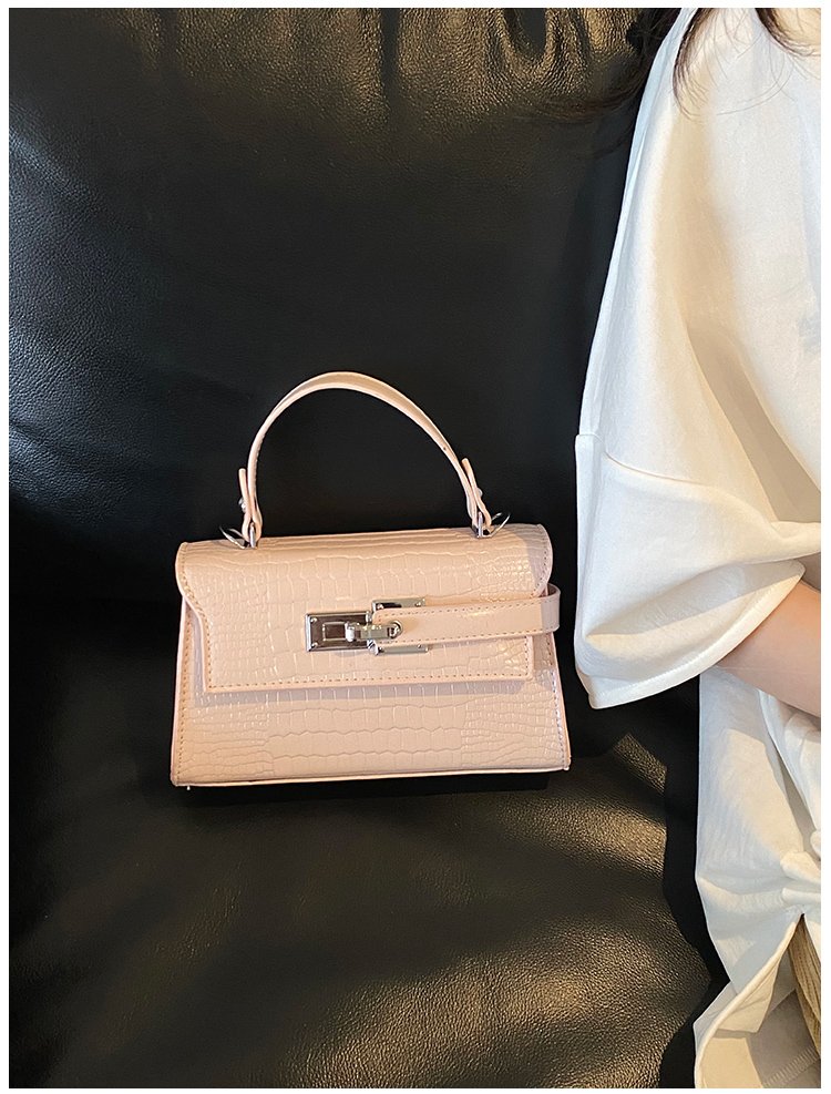 Women's PU Leather Turn Lock Top Handle Crossbody Bag detail 29