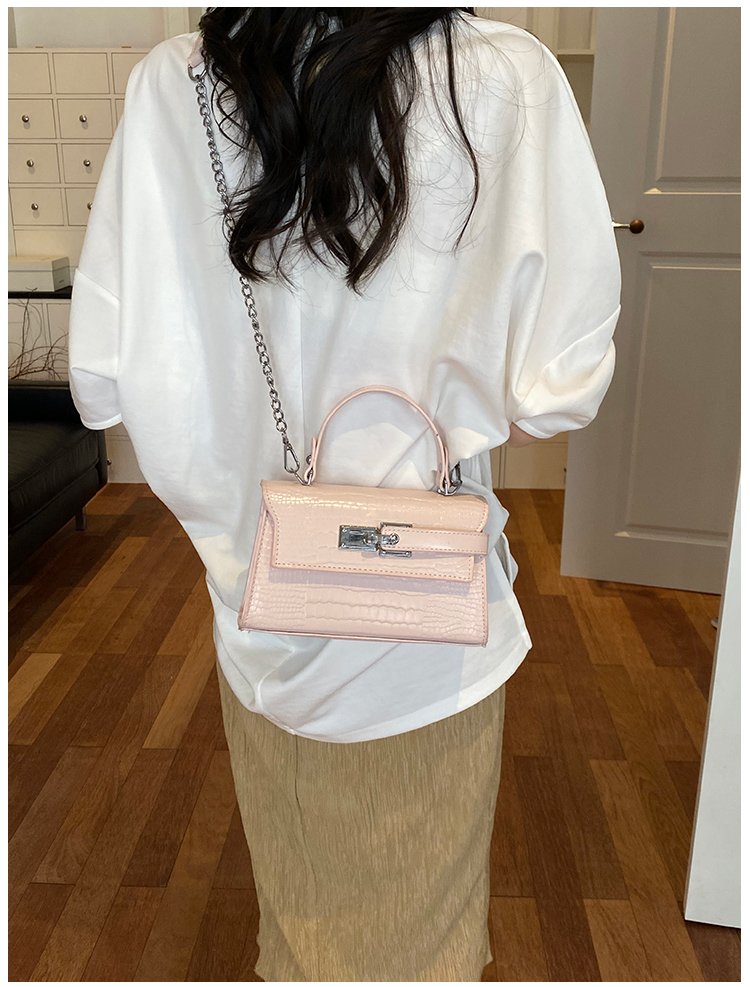 Women's PU Leather Turn Lock Top Handle Crossbody Bag detail 37