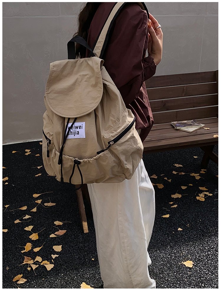 Women's Nylon Utility Flap Backpack detail 22