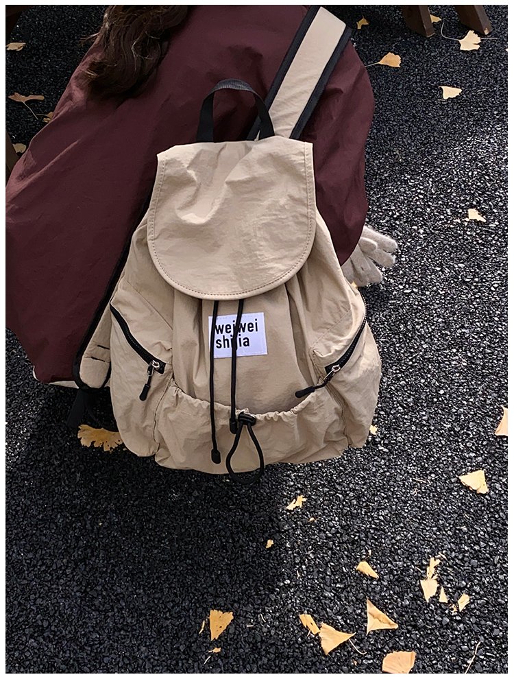Women's Nylon Utility Flap Backpack detail 23
