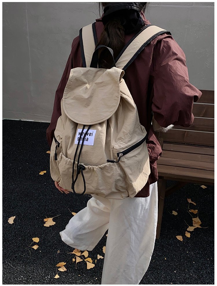 Women's Nylon Utility Flap Backpack detail 29