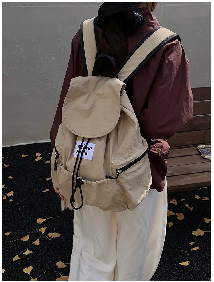 Women's Nylon Utility Flap Backpack detail 32