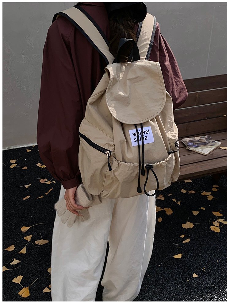 Women's Nylon Utility Flap Backpack detail 33