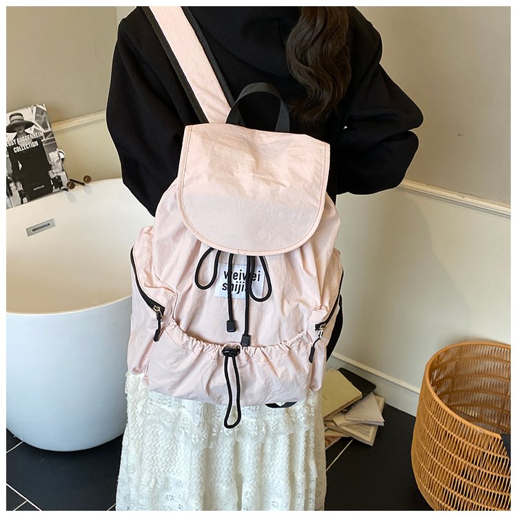 Women's Nylon Utility Flap Backpack detail 38
