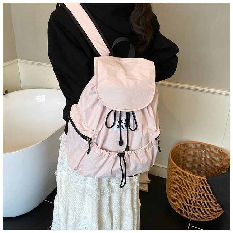 Women's Nylon Utility Flap Backpack detail 39